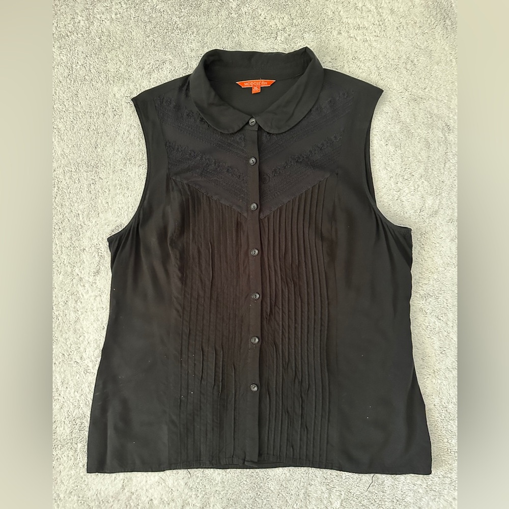 ModCloth Size XL Black Sleeveless Top